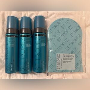 St. Tropez Self Tan Express Mousse Set - Teal Blue